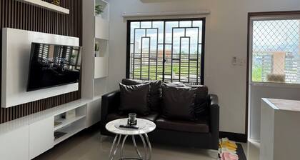 Minimalist 2-bedroom house in General Santos City with WiFi, AC