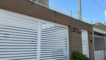 Overnatningsstedets facade