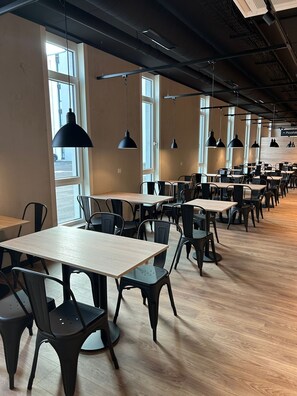 Daily self-serve breakfast (EUR 8.90 per person) - Das Schlafwerk Köln-Messe (Cologne)