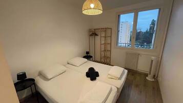 3 多间卧室、WiFi、床单