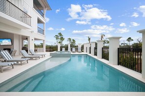 Beheizter Pool