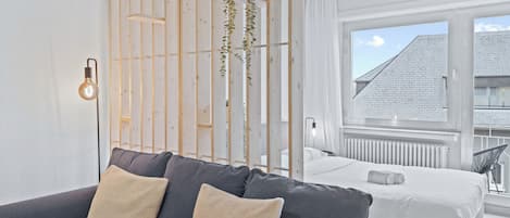 1 quarto, acesso à internet, roupa de cama