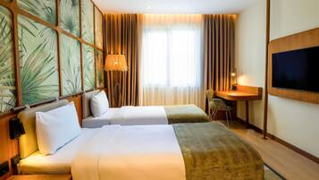 Standard Twin Room, 2 Twin Beds | In-room safe, desk, blackout drapes, soundproofing