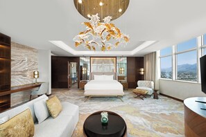 Literie de qualité supérieure, couette en duvet d'oie, minibar