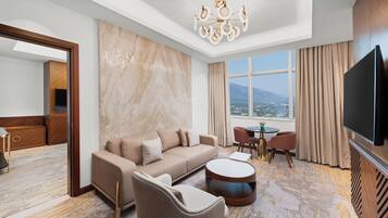 Executive-Suite, 1 King-Bett und Schlafsofa | Ausblick vom Zimmer