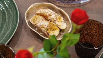 Petit déjeuner buffet compris tous les jours