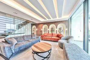 Smart TV - Villa Escala Views - Six Bedroom Villa, Sleeps 12 (Kalkan)