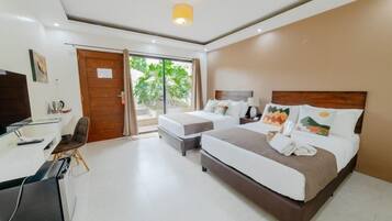 Habitació Deluxe, vistes a la muntanya | Roba de llit d'alta qualitat, matalassos Tempur-Pedic i minibar