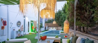 White House Chersonisos With Private Swimming Pool