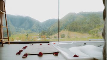 Comfort Cabin, Patio, Mountain View | View from room