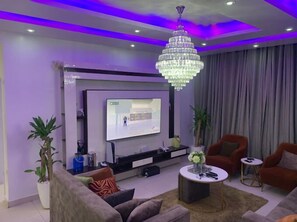 Junior Room, Balcony, City View | Living area - Lilly Grand Luxury Hotel and Apartment (Abuja)