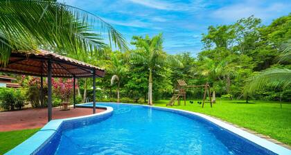 Serene jungle retreat w/ pool, AC, & surrounded by nature's sounds-dog friendly