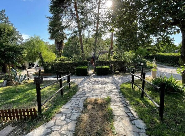 Enceinte de l’hébergement