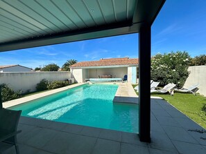 Beheizter Pool