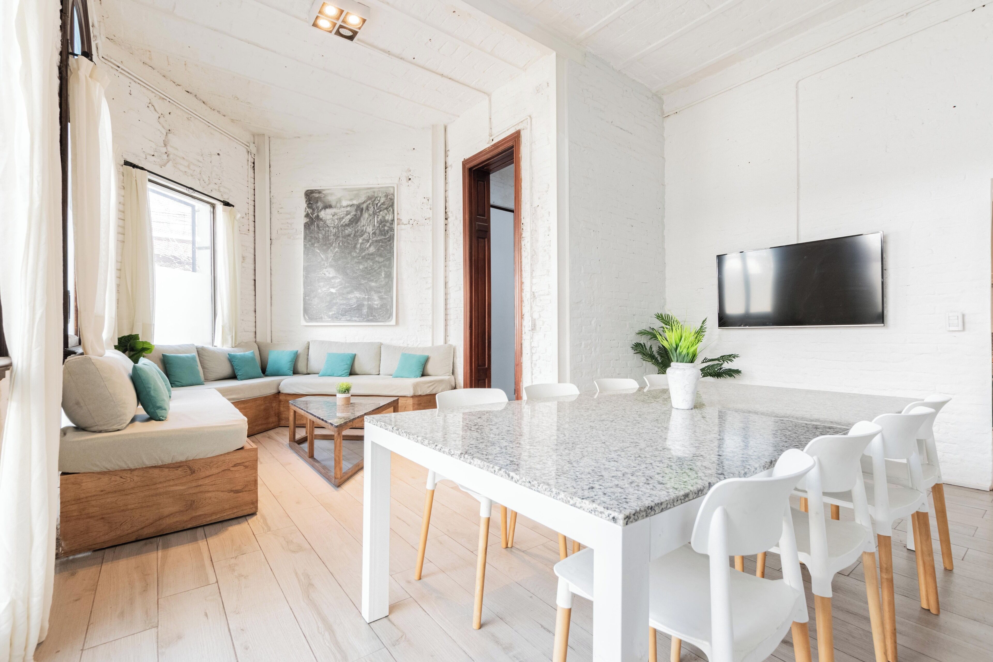 House, City View | Living area