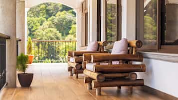 Vue depuis le balcon