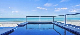 9 BR Beachfront Mansion | Infinity Pool | Hot Tub