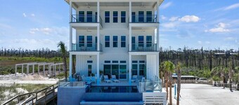 9 BR Beachfront Mansion | Infinity Pool | Hot Tub