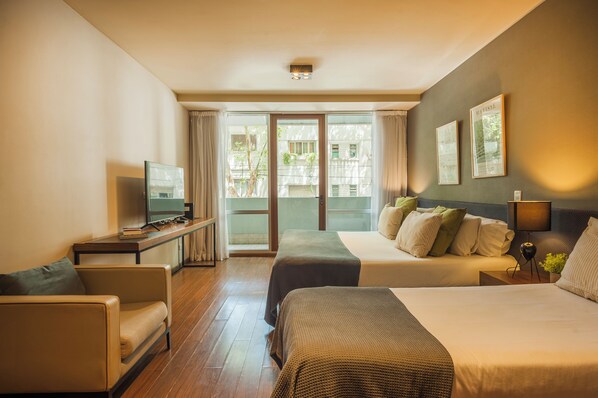 Classic Apartment, Balcony, City View | 1 bedroom, blackout drapes, iron/ironing board, free WiFi