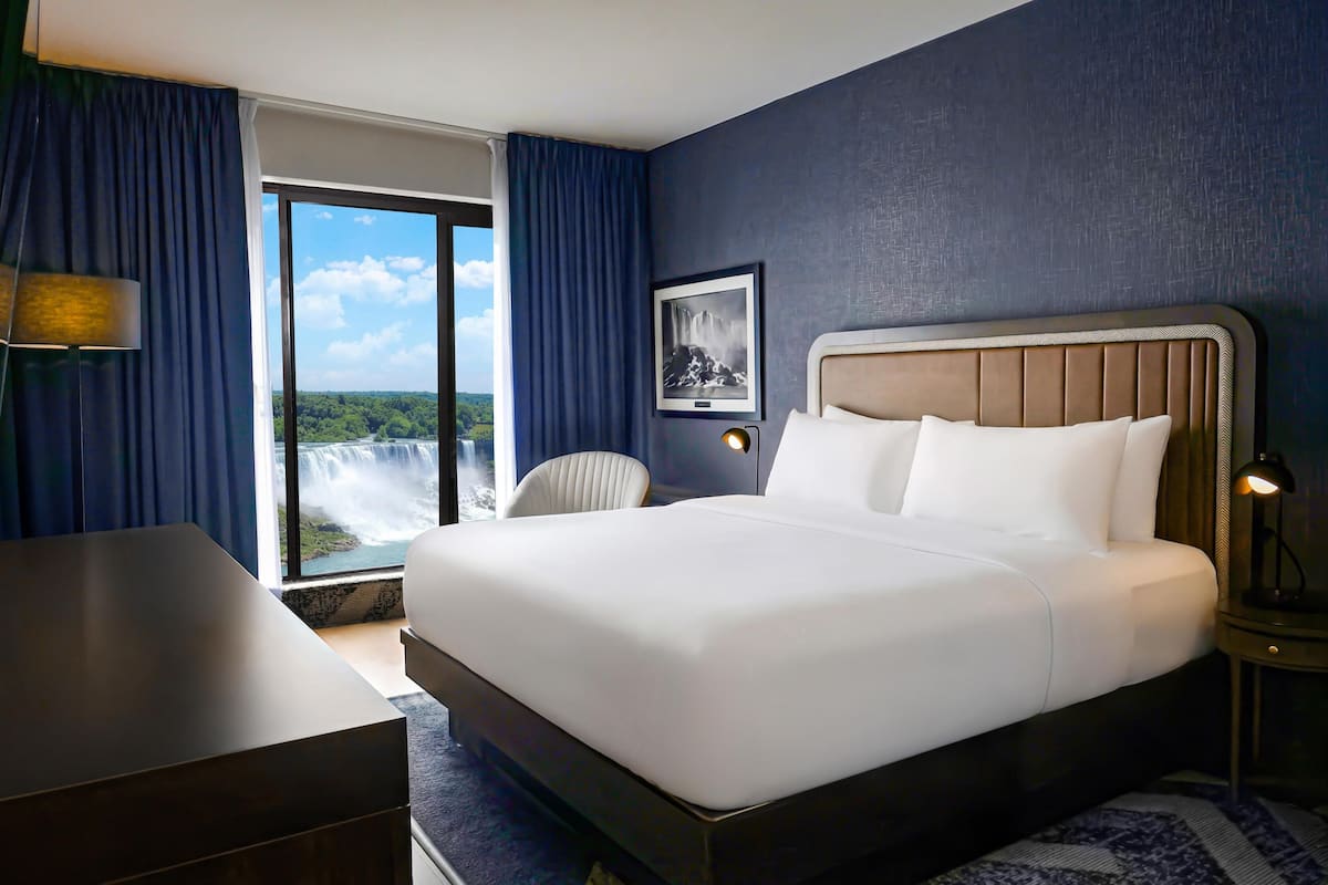 In-room safe, laptop workspace, blackout curtains, iron/ironing board