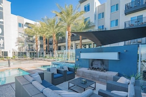A heated pool - Golf & Sun Stay | Rooftop Deck, Heated Pool Nearby (Phoenix)