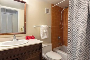 Shower, hair dryer