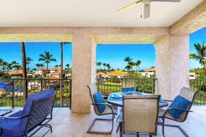 Outdoor dining - Shores at Waikoloa Beach Resort 315 (Waikoloa Beach Resort)