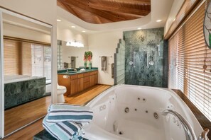 Douche, séchoir à cheveux
