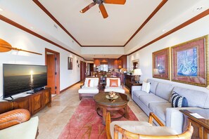 TV, DVD player, stereo, offices