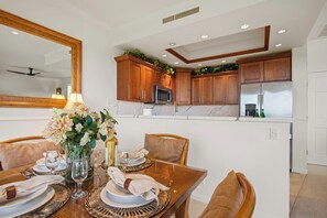Dining - KBM Resorts | FREE CAR | Kapalua Golf Villa | 1-Bedroom Condo with Ocean and Golf Course views! KGV-17V3 (Lahaina)
