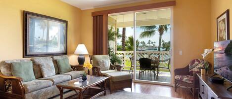 Télévision, lecteur de DVD, chaîne hi-fi, espaces bureaux