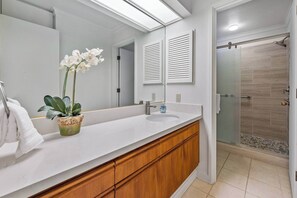 Shower, hair dryer