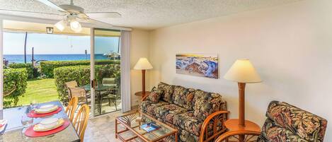 Televisión, reproductor de DVD, oficina