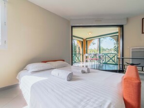 1 間睡房、熨斗/熨衫板、Wi-Fi、床單