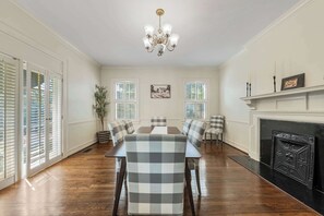 Dining - Group Getaway in a Grand Historic Home | Sleeps 10 | 15 minutes to Fort Benning (Columbus)