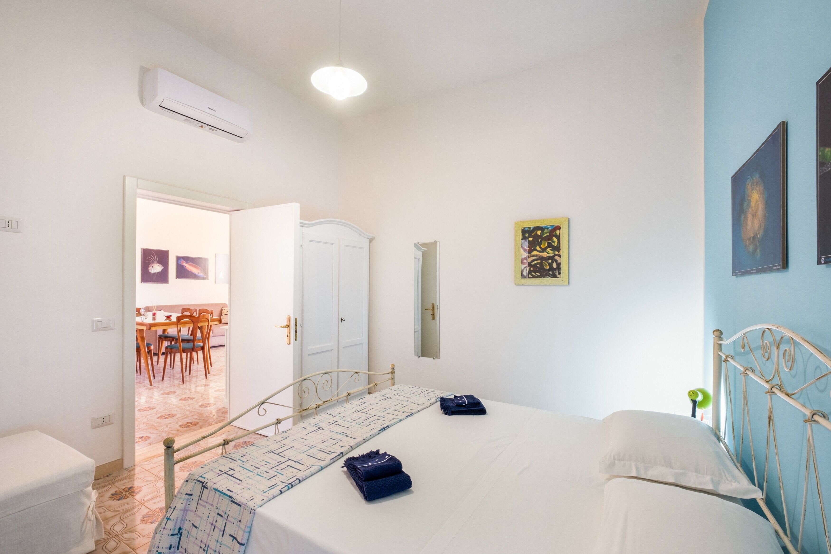2 habitaciones, wifi gratis y ropa de cama 