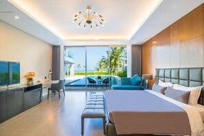 7 quartos, individualmente decorados, individualmente mobiliados