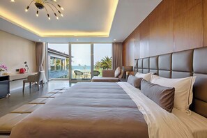 7 quartos, individualmente decorados, individualmente mobiliados