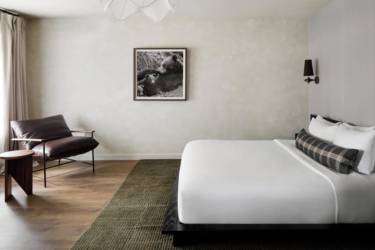Pine, King Bed. River View. Balcony | Strykejern/-brett, wi-fi (inkludert) og individuelt dekorert