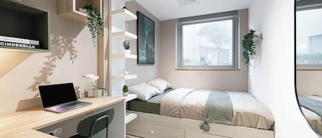 Habitación | Cortinas blackout, tabla de planchar con plancha y wifi gratis
