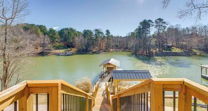 Porch & Game Room! Getaway on Lookout Shoals Lake