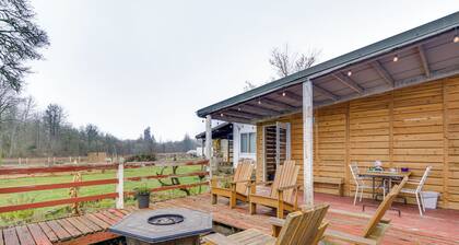 5 Mi to Hillsboro: Vintage-Style Home w/ Fire Pit