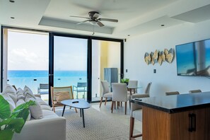 Apartamento familiar, cocina, junto a la piscina | Zona de estar