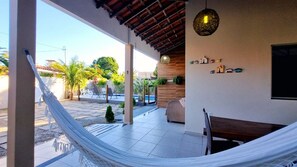 Terrace/patio - Ipês House on Mundaí Beach (Porto Seguro)