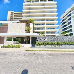 Façade de l’hébergement