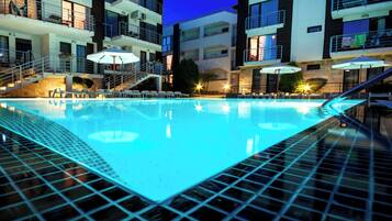 Apartment, 1 Bedroom, Balcony | Pool | Outdoor pool