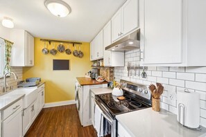 Microwave, oven, stovetop