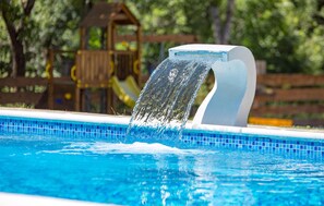 Una piscina climatizada