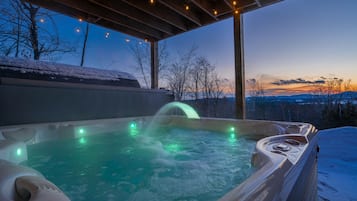 Idromassaggio all'aperto