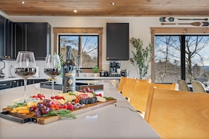 Fridge, microwave, oven, stovetop - Epic Views, GameRm+Theatre, HTub, Sauna, 9mi Sunday River (Bethel)